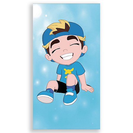 Capa Faixa Lateral Sublimado - Luccas Neto