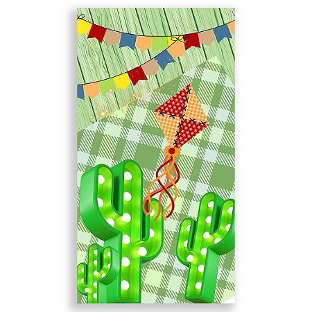 Faixa Lateral - Festa Junina - Sublimado 3D