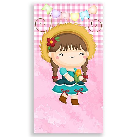 Faixa Lateral - Festa Junina - Sublimado 3D