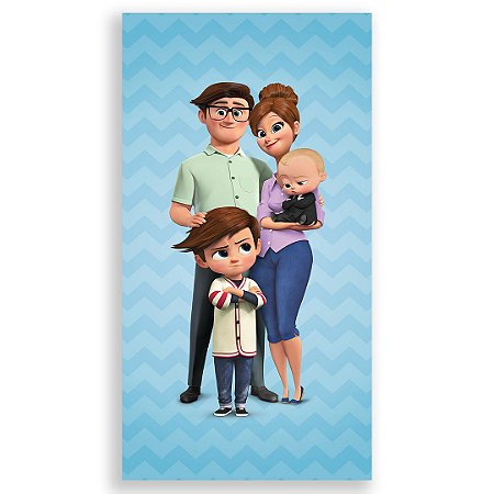 Capa Faixa Lateral Sublimado - Poderoso Chefinho