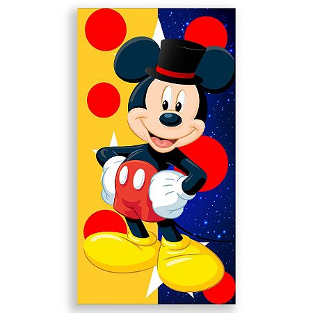 Faixa Lateral - Mickey Circo - Sublimado 3D