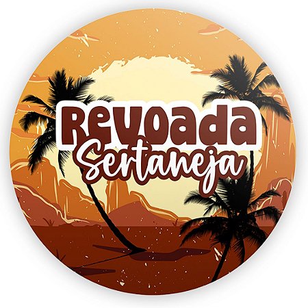 Capa Mini Painel Sublimado - Revoada Sertaneja