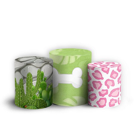 Capas Trio Cilindro Sublimado Vest Facil - Pedrita