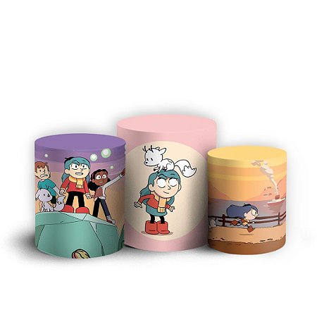 Capas Trio Cilindro Sublimado Vest Facil - Hilda