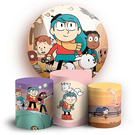 Capas Painel Redondo e Trio Cilindro Sublimado - Hilda