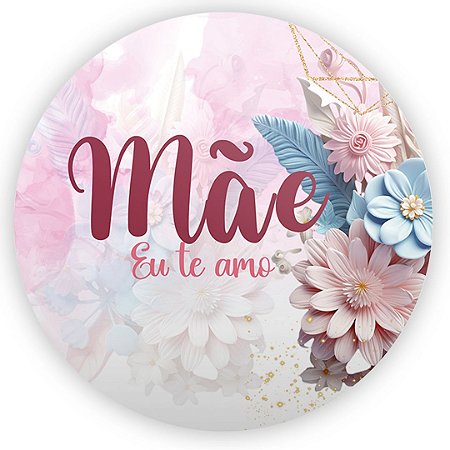 Capa Mini Painel Sublimado - Dia das Maes