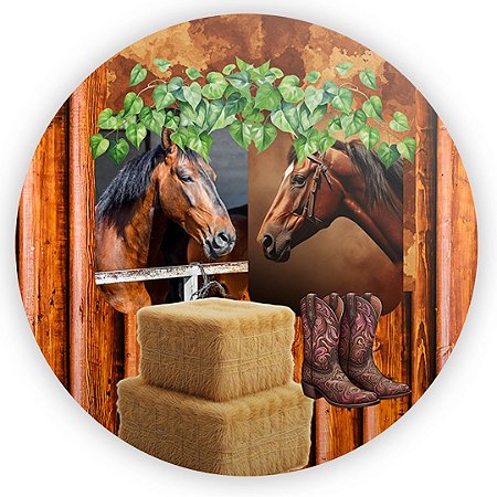 Capa Mini Painel Sublimado - Cavalo