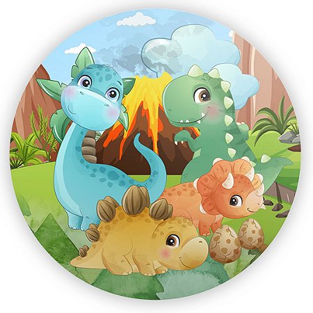 Capa Mini Painel Sublimado - Dinossauro