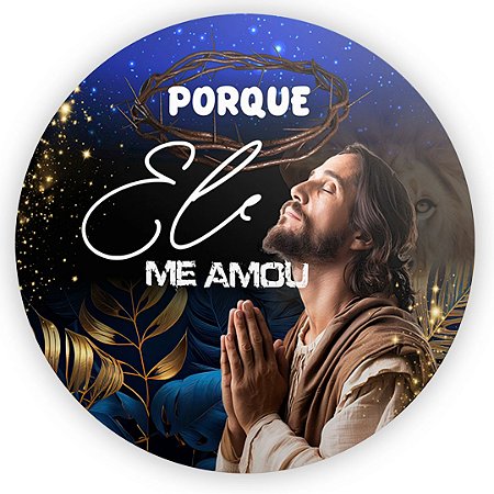 Capa Mini Painel Sublimado - Jesus Leao De Juda