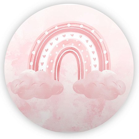 Capa Mini Painel Sublimado - Arco Iris Rosa