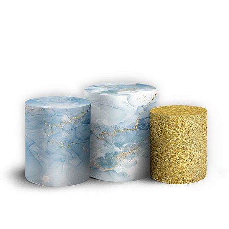 Capas Trio Cilindro Sublimado Vest Facil - Gratidao