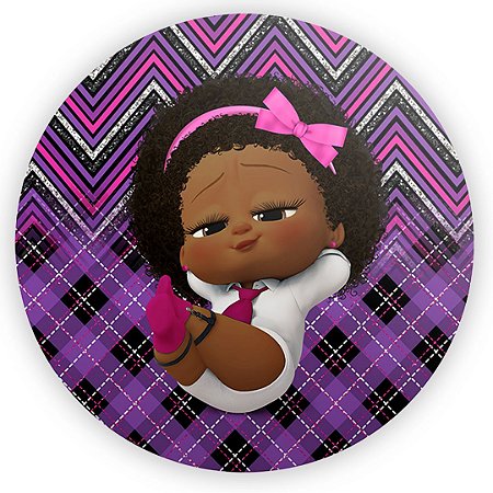 Capa Painel Redondo Sublimado - Poderosa Chefinha