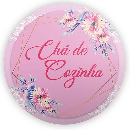 Capa Mini Painel Sublimado - Cha de Cozinha