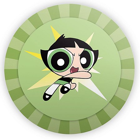 Capa Mini Painel Sublimado - Docinho As Meninas Super Poderosas