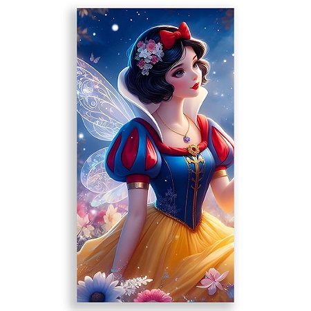 Capa Faixa Lateral Sublimado - Branca de Neve