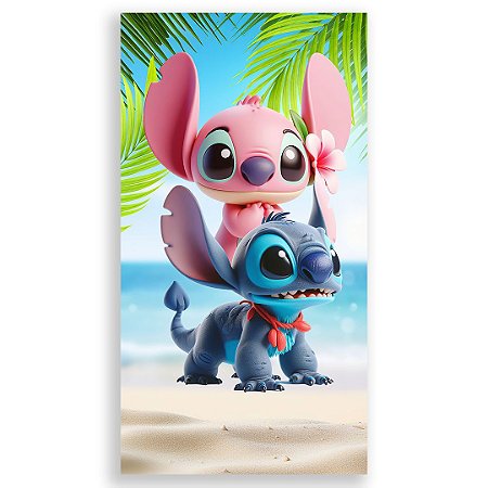 Capa Faixa Lateral Sublimado - Lilo E Stitch