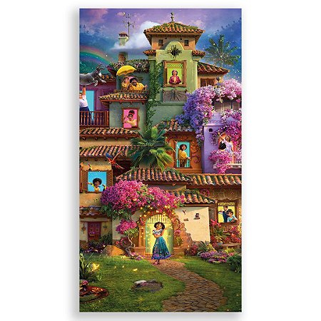 Capa Faixa Lateral Sublimado - Encanto