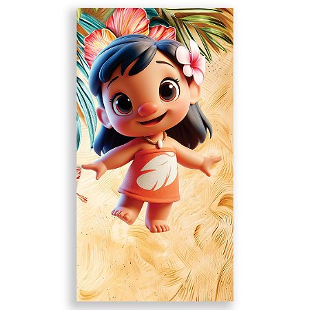 Capa Faixa Lateral Sublimado - Lilo E Stitch