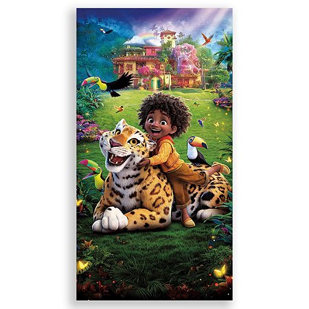 Capa Faixa Lateral Sublimado - Encanto