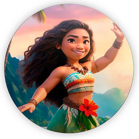 Capa Mini Painel Sublimado - Moana