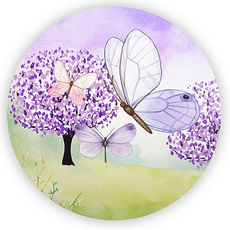 Capa Mini Painel Sublimado - Jardim