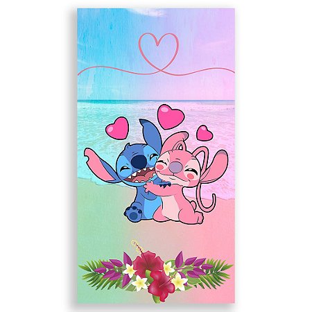 Capa Faixa Lateral Sublimado - Lilo e Stitch