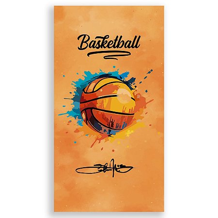 Capa Faixa Lateral Sublimado - Basquete NBA
