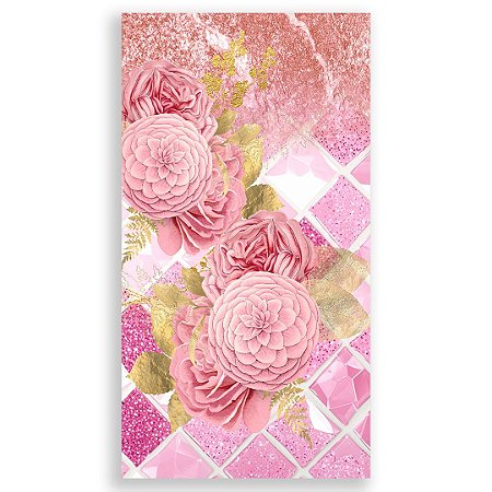 Capa Faixa Lateral Sublimado - Floral