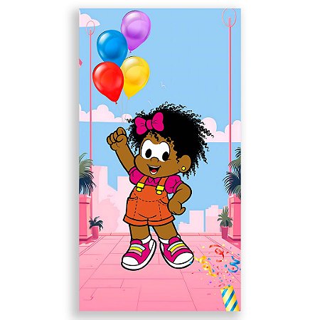 Capa Faixa Lateral Sublimado - Turma da Milena