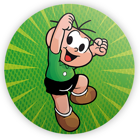 Capa Mini Painel Sublimado - Turma Da Monica