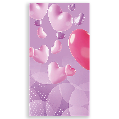 Capa Faixa Lateral Sublimado - Dia Dos Namorados