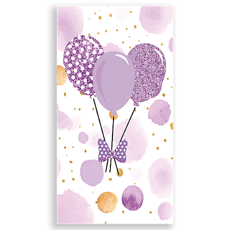 Capa Faixa Lateral Sublimado - Minnie Lilas