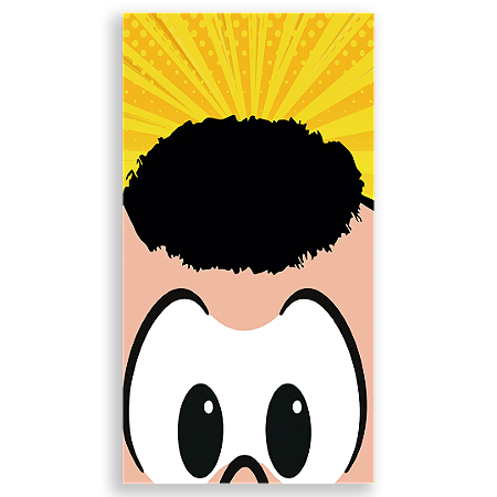 Capa Faixa Lateral Sublimado - Turma Da Monica