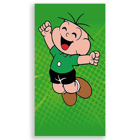 Capa Faixa Lateral Sublimado - Turma Da Monica