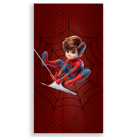Capa Faixa Lateral Sublimado - Homem Aranha