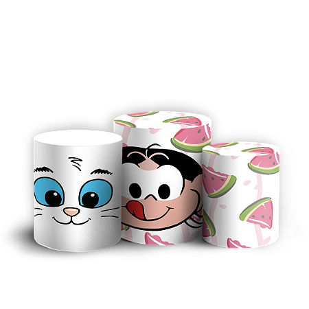 Capas Trio Cilindro Sublimado Vest Facil - Magali