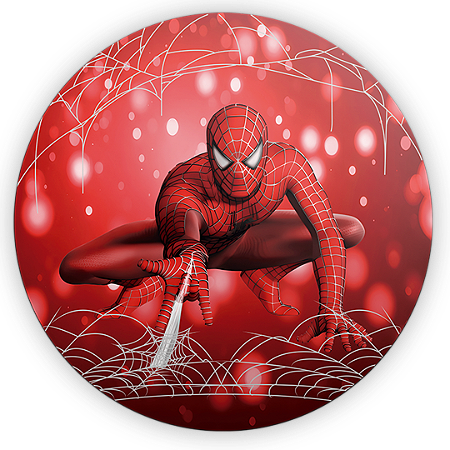 Capa Mini Painel Sublimado - Homem Aranha