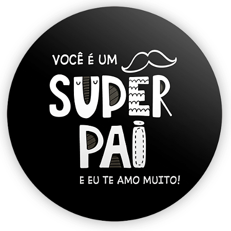 Mini Painel - Dia dos Pais - Sublimado 3D