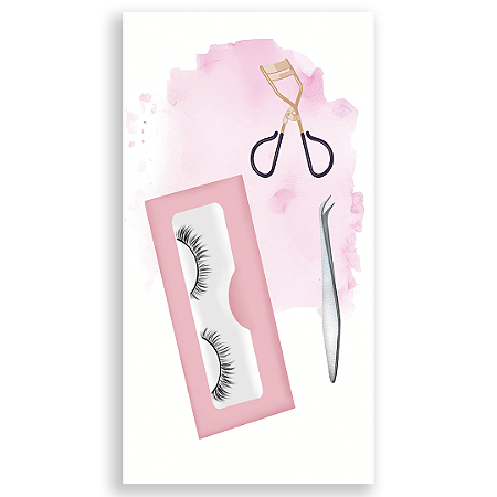 Capa Faixa Lateral Sublimado - Maquiagem