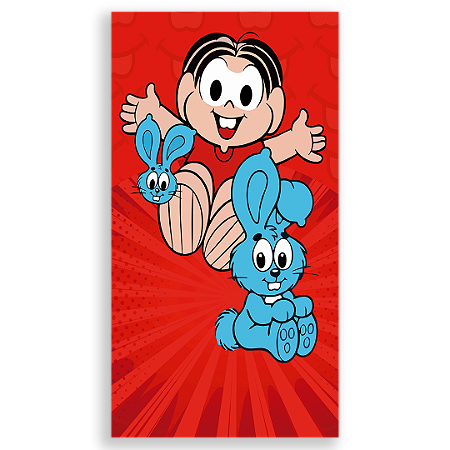 Capa Faixa Lateral Sublimado - Turma Da Monica