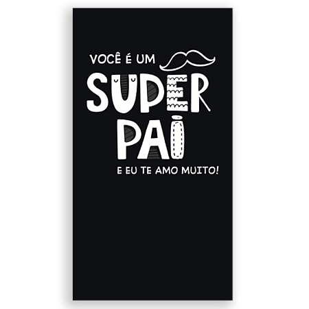 Capa Faixa Lateral Sublimado - Dia dos Pais