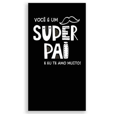 Capa Faixa Lateral Sublimado - Dia dos Pais