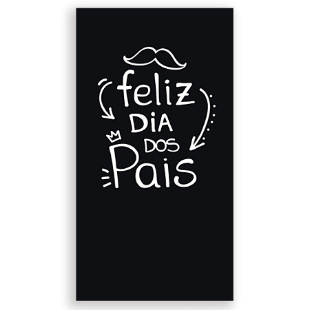 Capa Faixa Lateral Sublimado - Dia dos Pais