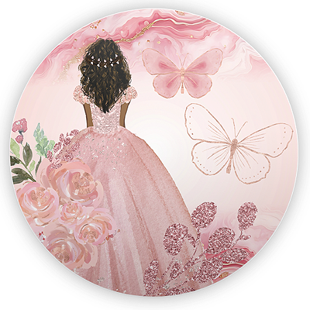 Capa Mini Painel Sublimado - 15 Anos