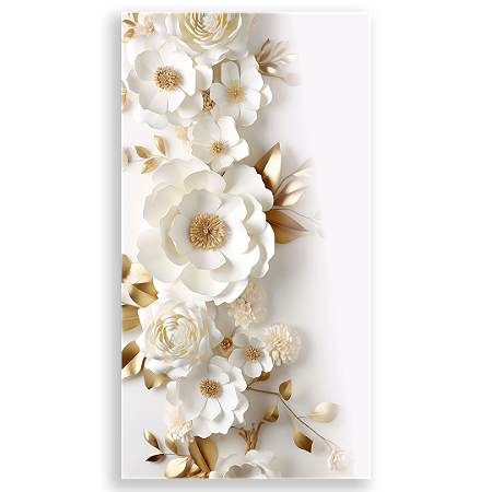 Capa Faixa Lateral Sublimado - Floral