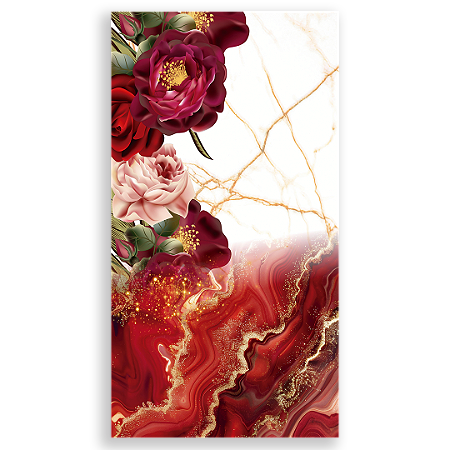 Capa Faixa Lateral Sublimado - Floral