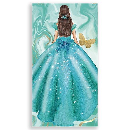 Capa Faixa Lateral Sublimado - 15 Anos