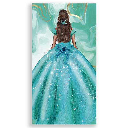 Capa Faixa Lateral Sublimado - 15 Anos