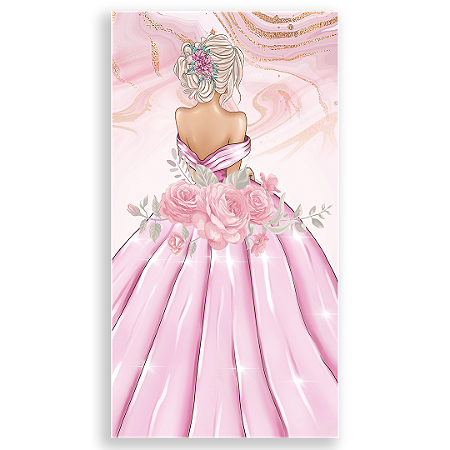 Capa Faixa Lateral Sublimado - 15 Anos