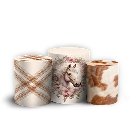 Trio Cilindro - Ana Castela - Sublimado 3D + Elástico